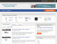 Tablet Screenshot of prodajsajt.com